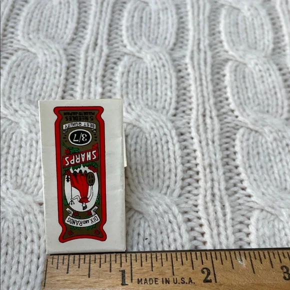 23 packs Vtg Sewing needles Dix And Rands Best Quality Sharps 3/7-115 total 5/pk - Picture 9 of 9